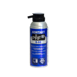 View product Contact cleaner, removes all kind of rosin flux, oxide, sulfide, dirt and oil. Non-conductive. PRF 6-68 220 ml Taerosol